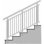 HK Zábradlí na schody A3BS-2 1000x900 S – HobbyKompas.cz