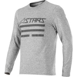 Alpinestars Merino dlouhý rukáv Melange Light Grey/Atlantic