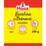 Haas Kyselina citrónová 250 g – Zboží Dáma