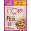 Kapsička pro kočky Wellness Core Wellnes Core Cat Paté Kitten kuře a tuňák 85 g