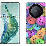 mmCase Gelové Honor Magic 5 Lite 5G - barevní smajlíci – Zboží Živě