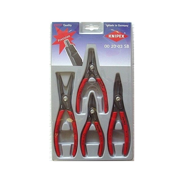 KNIPEX - sada kleští na pojistné kroužky 002003SB od 1 846 Kč - Heureka.cz