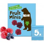 Bear Fruit Minis Raspberry Blueberry 5 x 20 g – Sleviste.cz