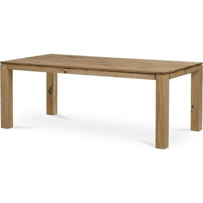 Autronic Stůl jídelní 200x 100 x 75 cm, masiv dub, povrchová úprava olejem (DS-F200 DUB) – Zboží Mobilmania