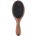 Sibel Decopad oválný dřevěný kartáč na vlasy s kančími a nylonovými štětinami 8470123 22 x 7 cm – Zboží Dáma