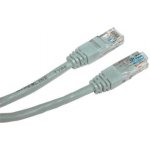 PremiumCord sputp10 Patch UTP RJ45-RJ45, level 5e, 10m, šedý – Hledejceny.cz