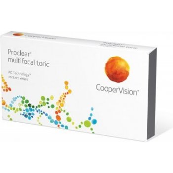 Cooper Vision Proclear Multifocal Toric 3 čočky