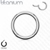 Piercing Šperky4U piercing segment kruh titan TIT1028-1608