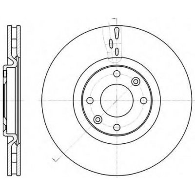 REMSA Brzdový kotouč - 302 mm RMS 61059.10