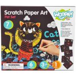 ART&FUN Kreativní sada vyškrabování obrázků pro děti – Zboží Dáma ART&FUN Kreativní sada vyškrabování obrázků pro děti – Zboží Dáma