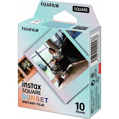 Fujifilm Instax Square film 10ks Sunset – Zboží Mobilmania
