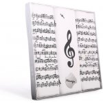 Etex kapesník M59 Noty dárková krabička 3 ks – Zboží Dáma