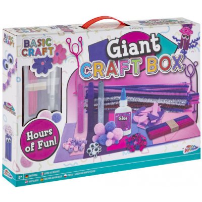 Creative Craft Velký kreativní box růžový – Hledejceny.cz