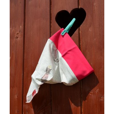 Dívčí čelenka s šátečkem Kočičí královna – Sleviste.cz