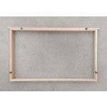 HelpSoul Včelí rámek 39x24 cm vypletený s mezerníky – Sleviste.cz