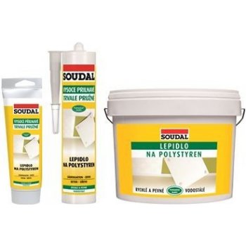 SOUDAL Lepidlo na polystyren 400g bílé