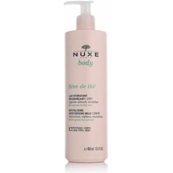 Nuxe revitalizační hydratační tělové mléko s extrakty zeleného čaje 400 ml
