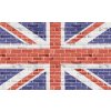 Tapety Postershop Fototapeta vliesová: Britská Vlajka Union Jack, rozměry 416x254 cm