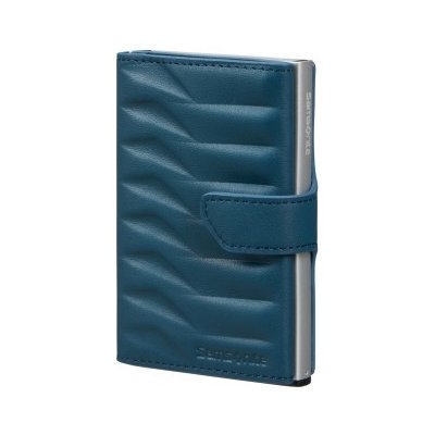 SAMSONITE Pouzdro na karty Proxis Alu Fit Petrol Blue 7 x 2 x 10 151926 1686 – Zboží Mobilmania