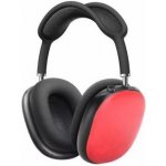 eses Kryty na sluchátka Apple AirPods Max červené kožené – Zboží Živě