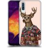 Pouzdro a kryt na mobilní telefon Samsung Pouzdro Head Case Samsung Galaxy A50 / A30s HIPSTR SVETR JELEN