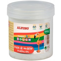 Alpino Modelovací pasta Magic Dough 160 g bílá