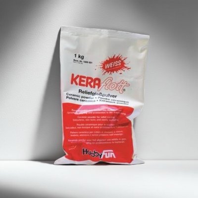 HobbyFun KERAflott - keramická, vysoce pevná bílá odlévací hmota 1 kg – Hledejceny.cz