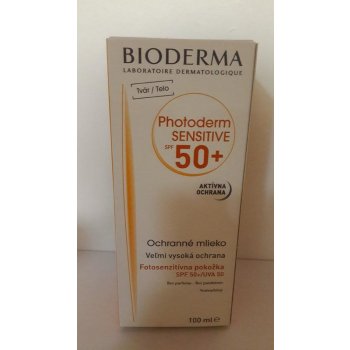 Bioderma Photoderm Sensitive mléko SPF50+ 100 ml