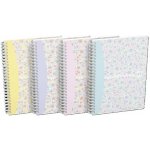 Oxford blok A5 linka Floral 60 listů – Zboží Živě