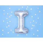 PARTYDECO Balón foliový písmeno I 35 cm stříbrný NELZE PLNIT HELIEM – Sleviste.cz