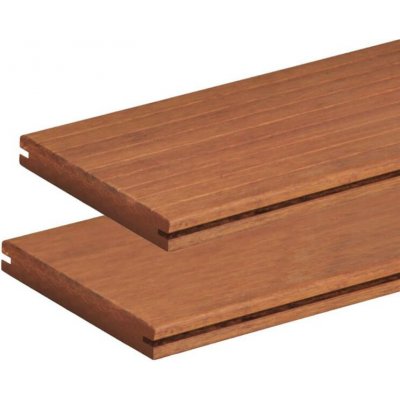 Asko Rýhovaná prkna BAMBUS světle hnědá jemné rýhování – Hledejceny.cz