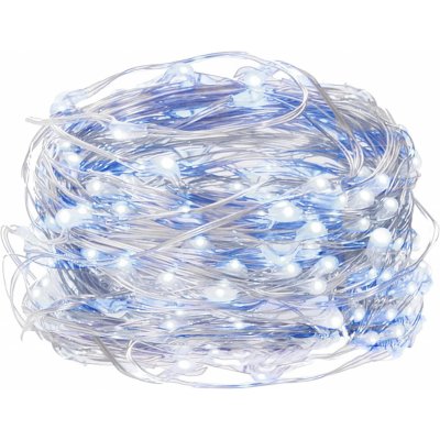 SPRINGOS LED řetěz Nano Duo 2 m 20 LED 2x AA bílá modrá CL0010 – Hledejceny.cz