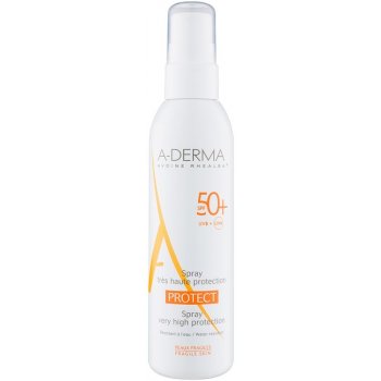 A-Derma Protect ochranné mléko spray SPF50+ 200 ml