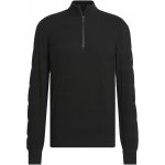 adidas Ultimate365 Tour Wind Knit Quarter Zip Mikina Černá – Hledejceny.cz
