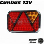 Svítilna Fristom FT-270 sdružená LED 12V, P-BL/BR/KO/ML/RZ, integrovaný kontrolbox, baj5 – Hledejceny.cz
