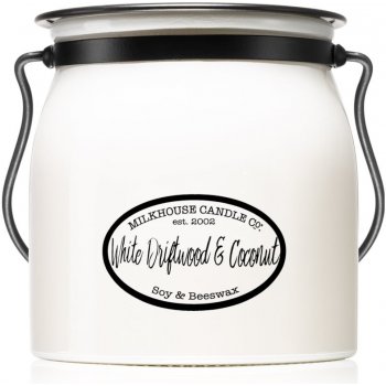 Milkhouse Candle Co. White driftwood & coconut 454 g