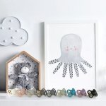 Bibs Supreme Iron Baby Blue šedá světle modrá 2 ks – Zboží Mobilmania