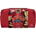 Old Spice Captain deospray 150 ml + sprchový gel a šampon 2 v 1 250 ml + deostick 50 ml + kosmetická taška dárková sada – Zboží Dáma