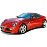 Bburago Alfa 8C Competizione metalíza BB18 43004 červená 1:32 – Hledejceny.cz