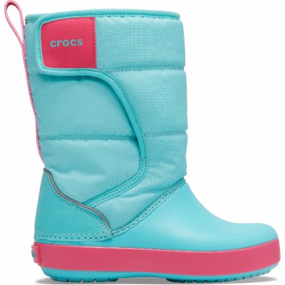 Crocs Lodgepoint Snow boot sněhule Ice blue pool