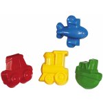 Alltoys Sada na písek Formičky Dopravní prostředky 4 ks – Zboží Dáma