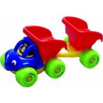 Gowi Mini Truck sklápěč s přívěsem Gowi – Zboží Dáma