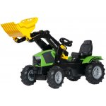 Rolly Toys Traktor šlapací DEUTZ FAHR AGROTRON 7250 TTV s čelním nakladačem – Zboží Dáma