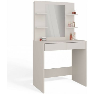 TP Living toaletní stolek Marina 81 cm se zrcadlem kašmírový – Zboží Mobilmania