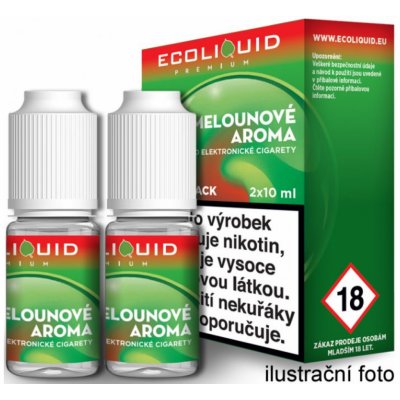 Ecoliquid Premium 2Pack Watermelon 2 x 10 ml 0 mg – Zbozi.Blesk.cz