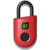 Klíč Igloohome Padlock Lite - chytrý visací zámek, otisk prstu, červená