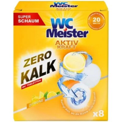WC Meister Aktiv Kraft WC Tabletten Zitrone 8 ks – Sleviste.cz