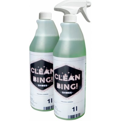 Clean Bing! Shoes Čistič na lezečky (Parfemovaný odstraňovač zápachu z bot) 1l – Zboží Mobilmania