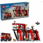 LEGO® City 60414 Hasičská stanice s hasičským vozem – Hledejceny.cz