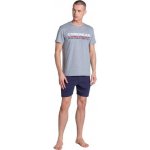 Henderson 38870 Lark pánské pyžamo krátké šedé – Zboží Mobilmania